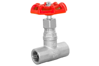 Вентиль запорный муфтовый, 1,1/4" (DN32), AISI304 (CF8), PN25