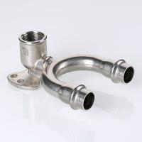 Водорозетка проходная нерж. сталь 15х1/2"                                   VALTEC VTi.954.DI.150415