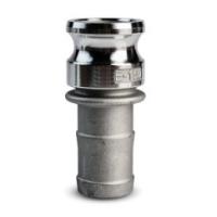 Камлок из нержавеющей стали E-075  3/4" (20 мм) Штуцер ответная часть с хвостиком под рукав