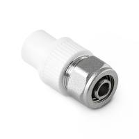 Переход на PEX или металлопластиковую трубу Белый DN 20 x 16 PA76008P PRO AQUA  