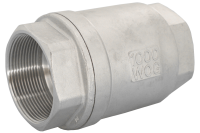 Клапан обратный муфтовый прямой 1_12 (DN40) AISI304 (CF8), PN40