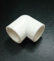 Угол  полипропиленовый PPRC D110*90 белый РОССИЯ  20309 КРОСС