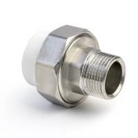 Муфта американка УСИЛЕННАЯ 32*1" Нар. резьба PP-R Белая PA21018S полипропиленовый PRO AQUA