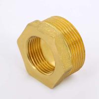 Футорка 1" х 1/2" латунная желтая 604G4200 UNI-FITT