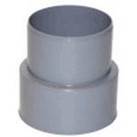 Переход пластиковый на чугун DN 110x123мм  Ostendorf (Цвет Серый) 18320 HTUG