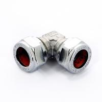 Угол Хромированный 22  х 22    TIEMME обжим