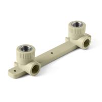 Водорозетка на планке 20 * 1/2" Внутр. резьба PP-R Серый PA280008 полипропиленовый (фитинг) PRO AQUA