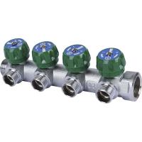 Коллектор хромированный 3/4" х 4 х 1/2" SMB-6850-341204 STOUT