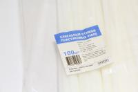 Хомут пластиковый KELTOS 9x800 (9.0x800мм) 100шт. белый (стяжка кабельная, нейлоновая)