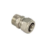 Соединение прямое 16*3/8"Н (обжим) Tiemme                                      1600046 / 1600N001603