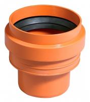 Переход на муфту бетонной трубы KGUS DN110мм    НАРУЖНЯЯ