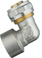 Фитинг обжимной для м/п трубы Угольник  26 х 1" Внутренняя резьба                                 