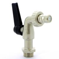 689 Кран шаровый водоразборный ручка 1''  BUGATTI ALASKA