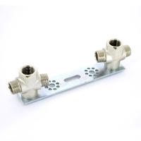 Водорозетка 16*1/2"(16) проходная двойная Tiemme                               1640041 / 1639N160416