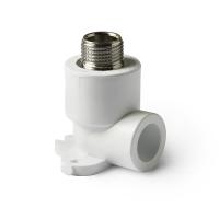 Водорозетка 25 * 1/2" Нар. резьба   PP-R Белый PA28112P полипропиленовый (фитинг) PRO AQUA