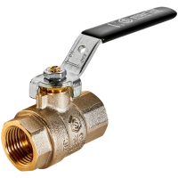 SVB-0001-200015 STOUT Кран шаровой полнопроходной, ВР/ВР, ручка рычаг 1/2"