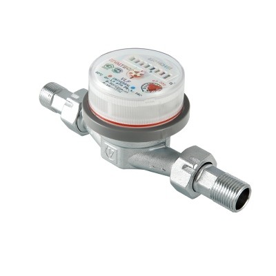 Водосчетчик VALTEC универсальный квартирный до +90С, 1,5м3, 1/2", 110 мм. (NEW) 