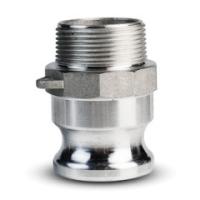 Камлок из нержавеющей стали F-050  1/2" (13 мм) ответная часть с наружней резьбой