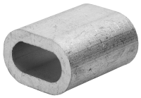 Зажим троса алюминиевый, DIN 3093 2 мм , 150 шт.уп.