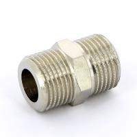 Ниппель 3/8' Никелированный латунный 600N1100 UNI-FITT 