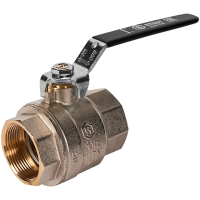 SVB-0001-200040 STOUT Кран шаровой полнопроходной, ВР/ВР, ручка рычаг 1 1/2"