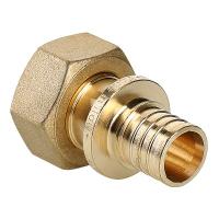 Фитинг аксиальный – Соединитель с накидной гайкой 25(3,5)x1" вн.р VALTEC VTm.422.BG.002506