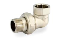 Американка угловая O-RING 1" внутр-нар резьба никелированная латунная 651N4000 UNI-FITT