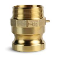 Камлок латунный F-125 1 1/4" (32 мм) ответная часть с наружней резьбой