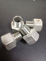 Переходник резьбовой вр/нр 1/2"х1/4" AISI 304 из нержавеющей стали