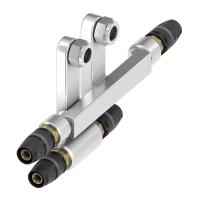 Комплект TECElogo-Push для подключения радиатора к системам плинтусной разводки 16x15x заглушка TECE