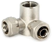 Водорозетка проходная ВНУТ.р 16 х 1/2" обжимная         UNI-FITT 671N6260