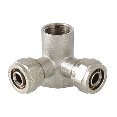 Водорозетка обжимная проходная 20х1/2" внутренняя резьба                     VALTEC VTm.334.N.200420