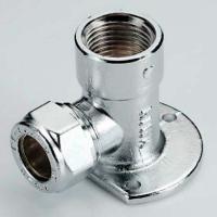 Водорозетка Внутренняя резьба 18 х 3/4' хромированная обжим  TIEMME