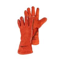 Краги спилковые "Мастер" с печатью, FOXWELD