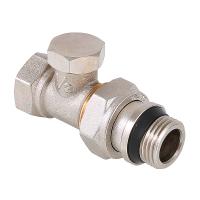 Клапан НАСТРОЕЧНЫЙ прямой  1/2"  со сгоном. Резьба внутренняя - наружная VALTEC (c доп.уплотнением)
