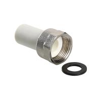 Штуцер PPR с накидной гайкой вн. р.  25х1" VALTEC полипропиленовый  VTp.722.0.02506