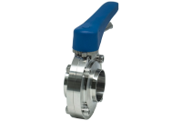 Затвор дисковый приварной нержавеющий, AISI304 DN 25 (1"), (CF8), PN8 EPDM