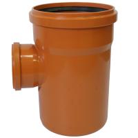 Тройник  KGEA 87° переходной двухраструбный DN500x160мм        НАРУЖНЯЯ