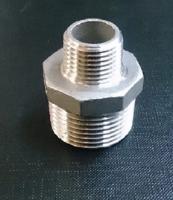 Ниппель переходной Ду 15х10 (21,3х17,2мм) AISI 304 из нержавеющей стали