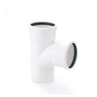 Тройник DN 160 x 110 x 160 / 87 мм   REHAU Raupiano Plus (Цвет Белый)                   