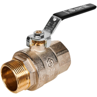 SVB-0003-200032 STOUT Кран шаровой полнопроходной, ВР/НР, ручка рычаг 1 1/4"
