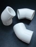 Угол  полипропиленовый PPRC D90*45 белый РОССИЯ  20408 КРОСС