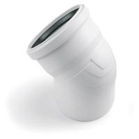 Отвод DN 40 x 67 мм   REHAU Raupiano Plus (Цвет Белый)                                   11240871001