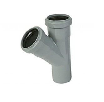 Тройник DN 32x45мм  HTEA Ostendorf (Цвет Серый)             110200