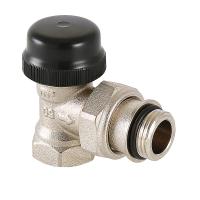Клапан термостатический для радиатора угловой с преднастройкой (KV 0,1-0,6) 1/2" VALTEC VT.037.N.04 