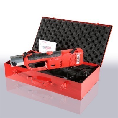 Пресс-инструмент электрический VALTEC "CZ" (без насадок), универсальный, в стальном ящике VT.1550.UC