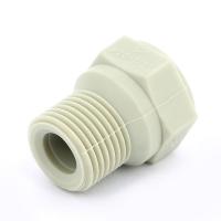 Пробка пластиковая с резьбой  1/2"                            FV-Plast Чехия (серый)