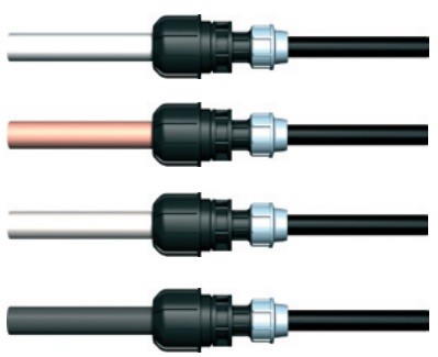 Муфта компрессионная универс.27/34 х 32 PN16 UNIDELTA