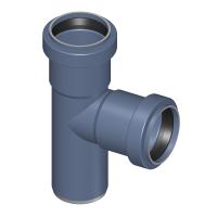 TECE Тройник канализационный POLO-KAL NG, DN 50x40x87,5°  02214