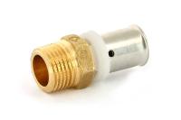 Соединитель пресс Н 16 x 3/4" наружная резьба UNI-FITT 702G6300